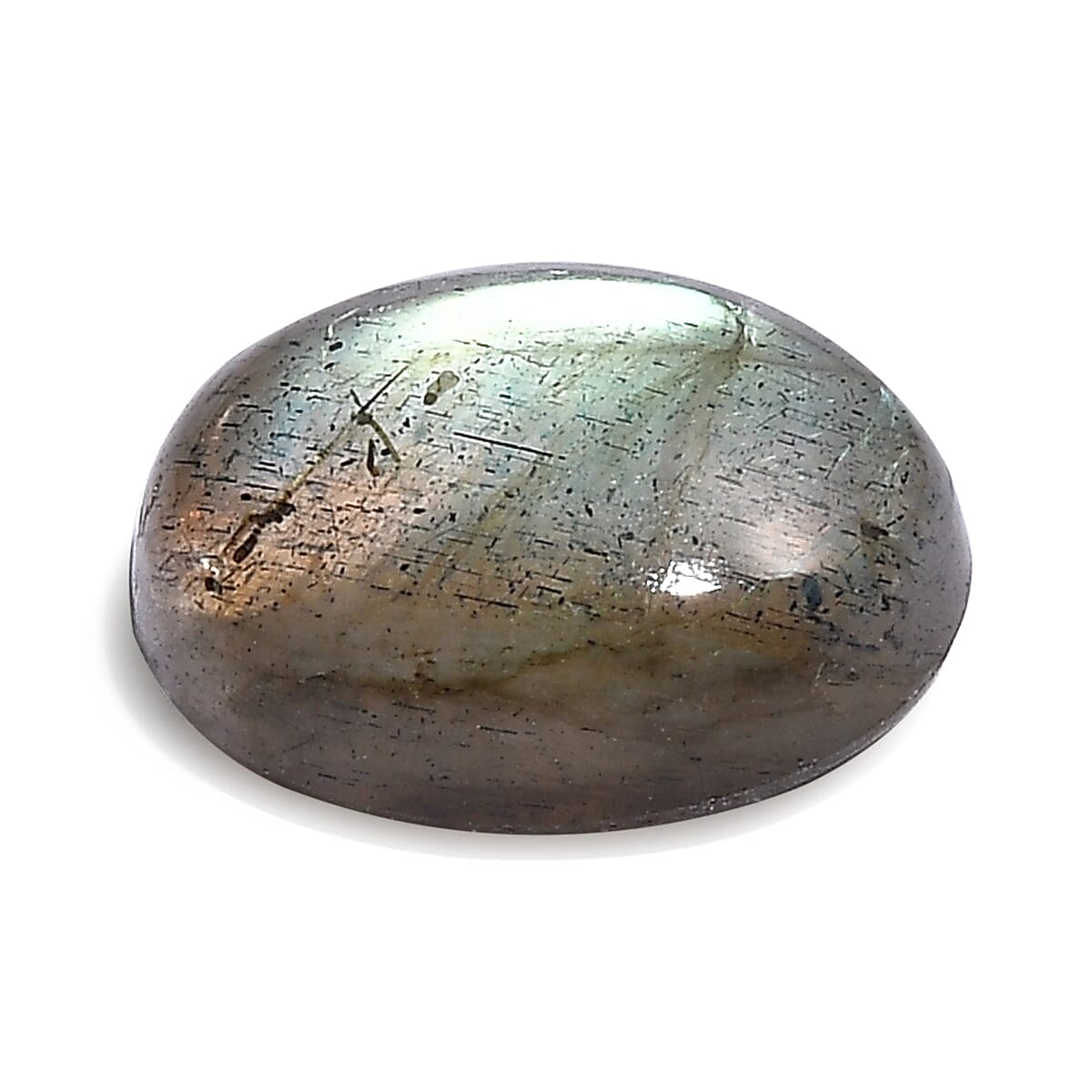Malagasy Labradorite (Ovl 8x6 mm) 1.25 ctw image number 2