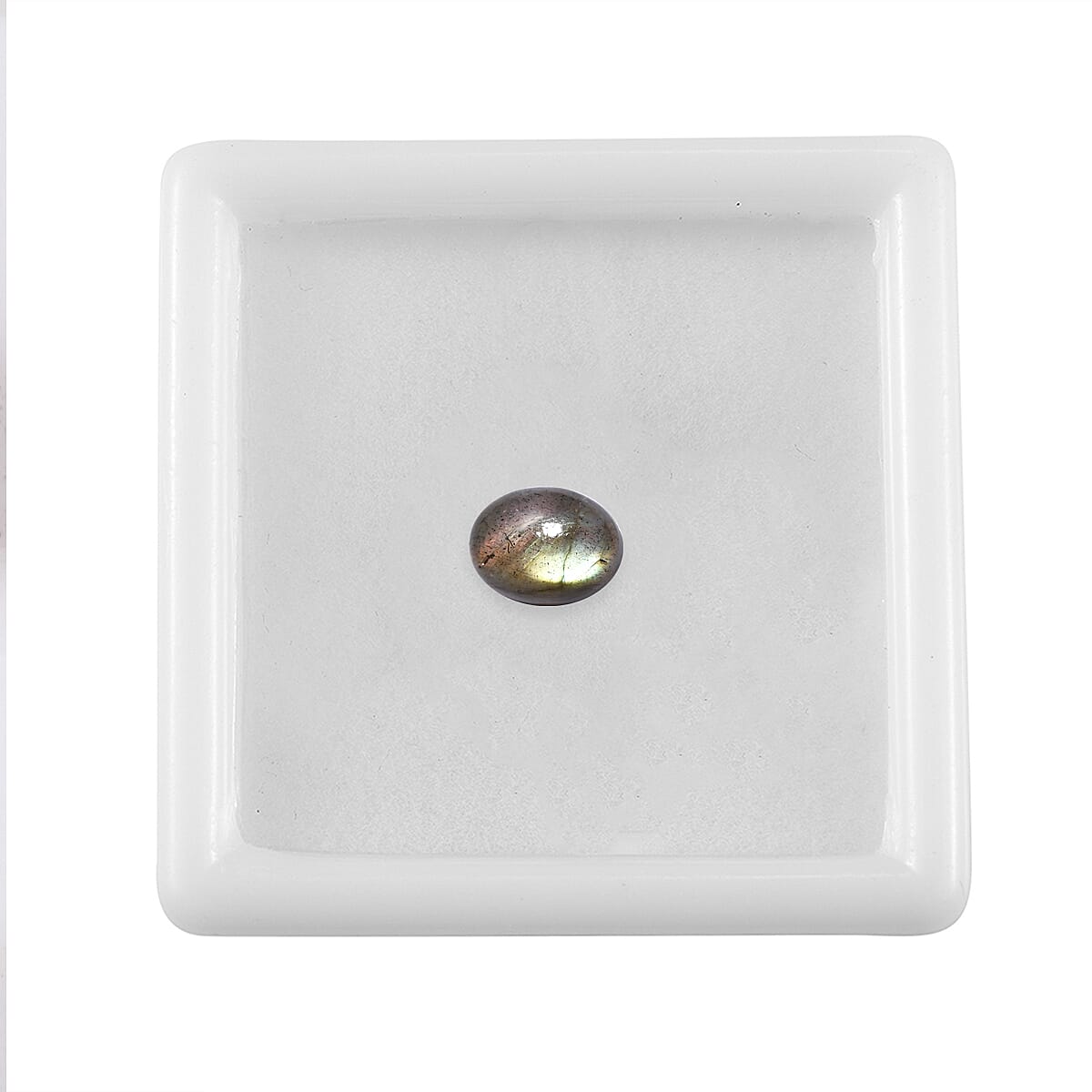 Malagasy Labradorite (Ovl 8x6 mm) 1.25 ctw