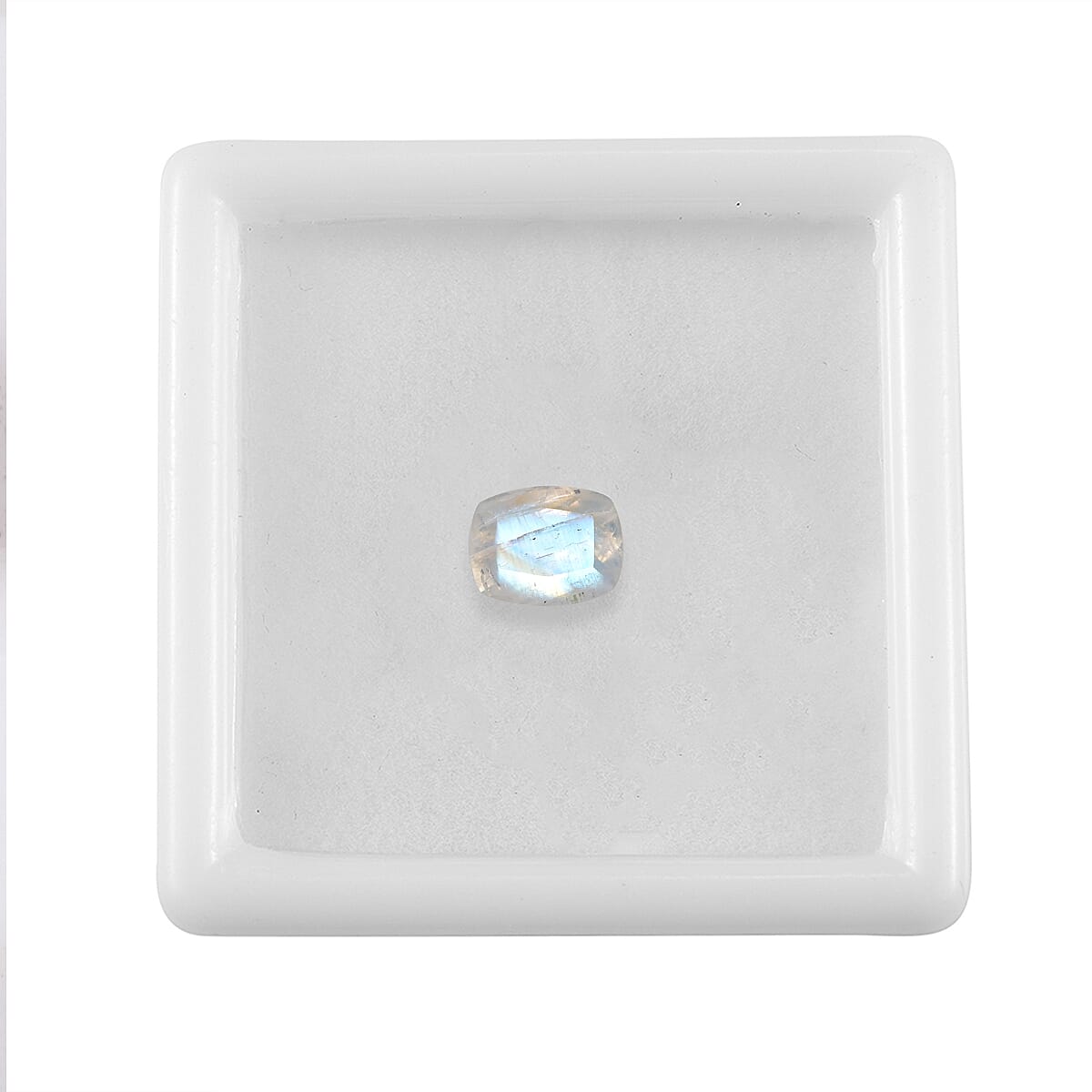 Premium Rainbow Moonstone (Cush 10x8 mm) 2.50 ctw