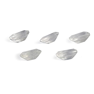 Premium Rainbow Moonstone Set of 5 (Cush 5x3 mm) 1.25 ctw