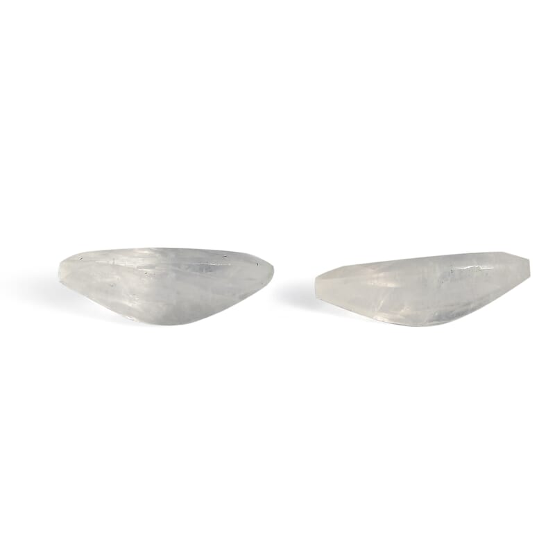 Rainbow Moonstone Set of 2 (Mrq 12x6 mm) 2.82 ctw