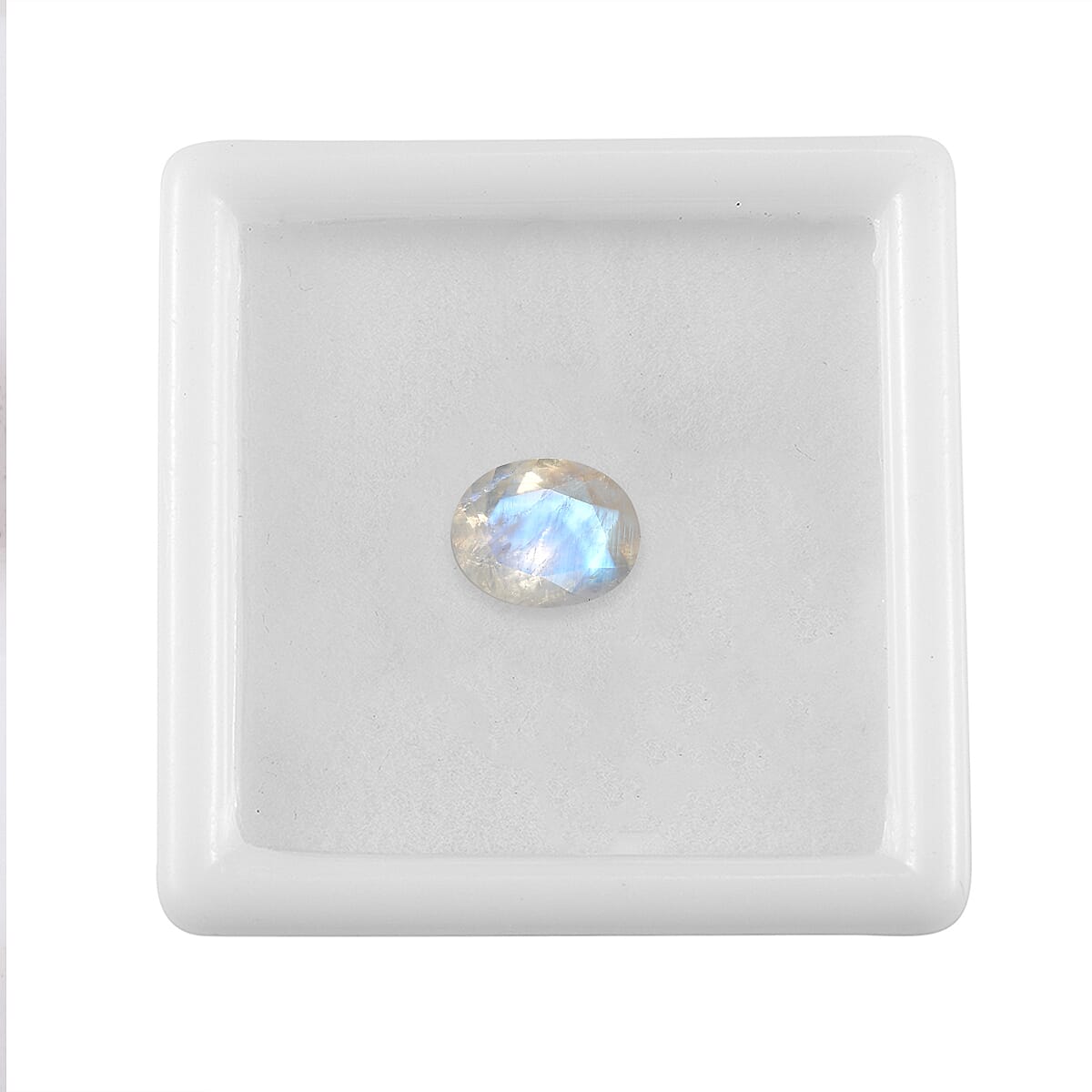 Rainbow Moonstone (Ovl 10x8 mm) 1.75 ctw