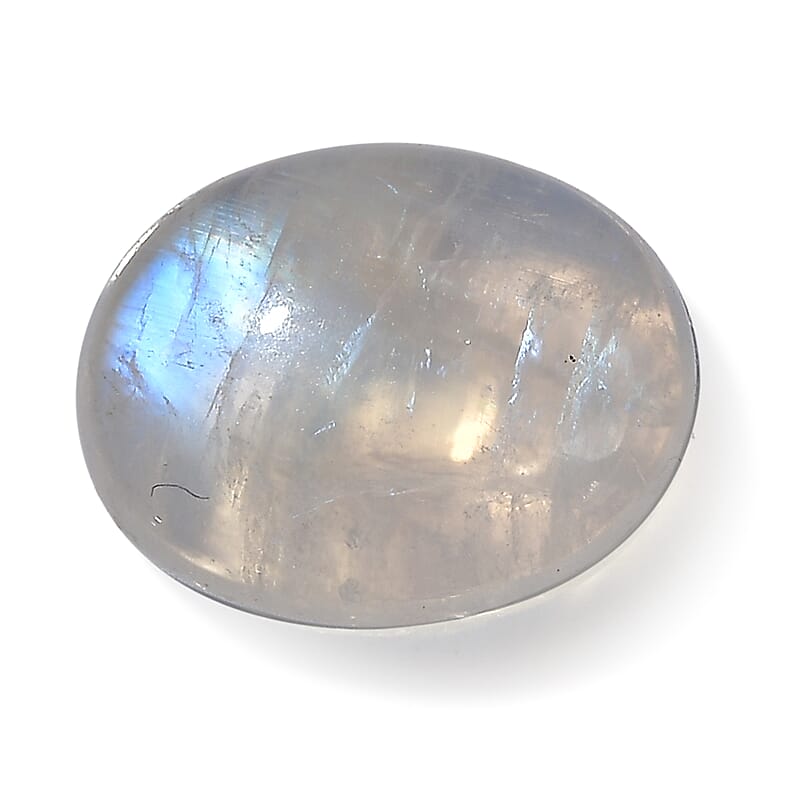 Rainbow Moonstone (Ovl 9x7 mm) 1.62 ctw