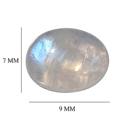 Rainbow Moonstone (Ovl 9x7 mm) 1.62 ctw