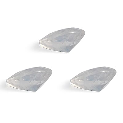 Premium Rainbow Moonstone Set of 3 (Pear 7x5 mm) 1.96 ctw