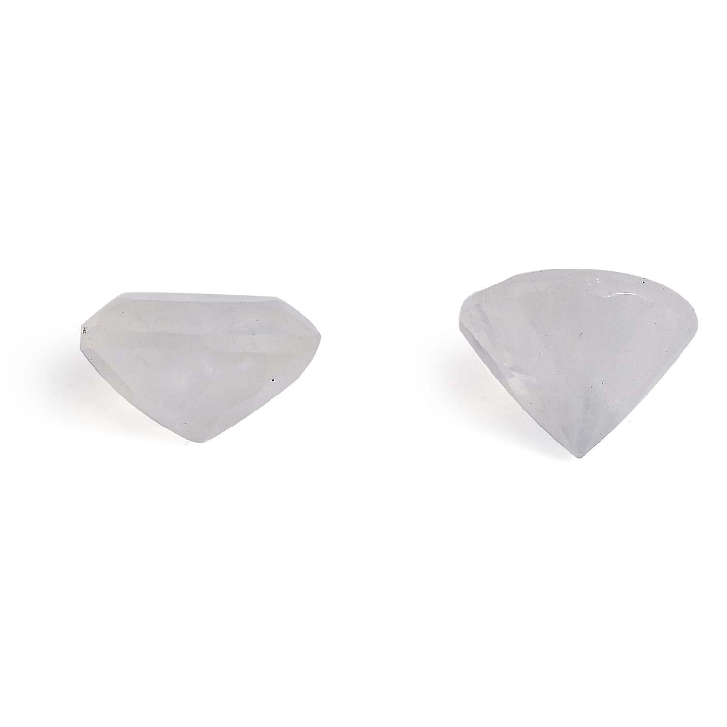 Rainbow Moonstone Set of 2 (Rnd 6 mm) 1.59 ctw