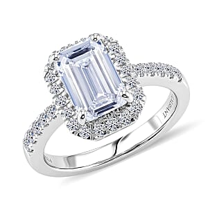 IGI Certified Luxuriant Lab Grown Diamond E-F VS 2.50 ctw Ring in 950 Platinum (Size 6.0) 5.81 Grams