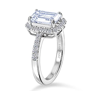 IGI Certified Luxuriant Lab Grown Diamond E-F VS 2.50 ctw Ring in 950 Platinum (Size 7.0) 5.81 Grams