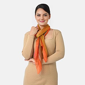 La Marey Multi Color Mulberry Silk Scarf