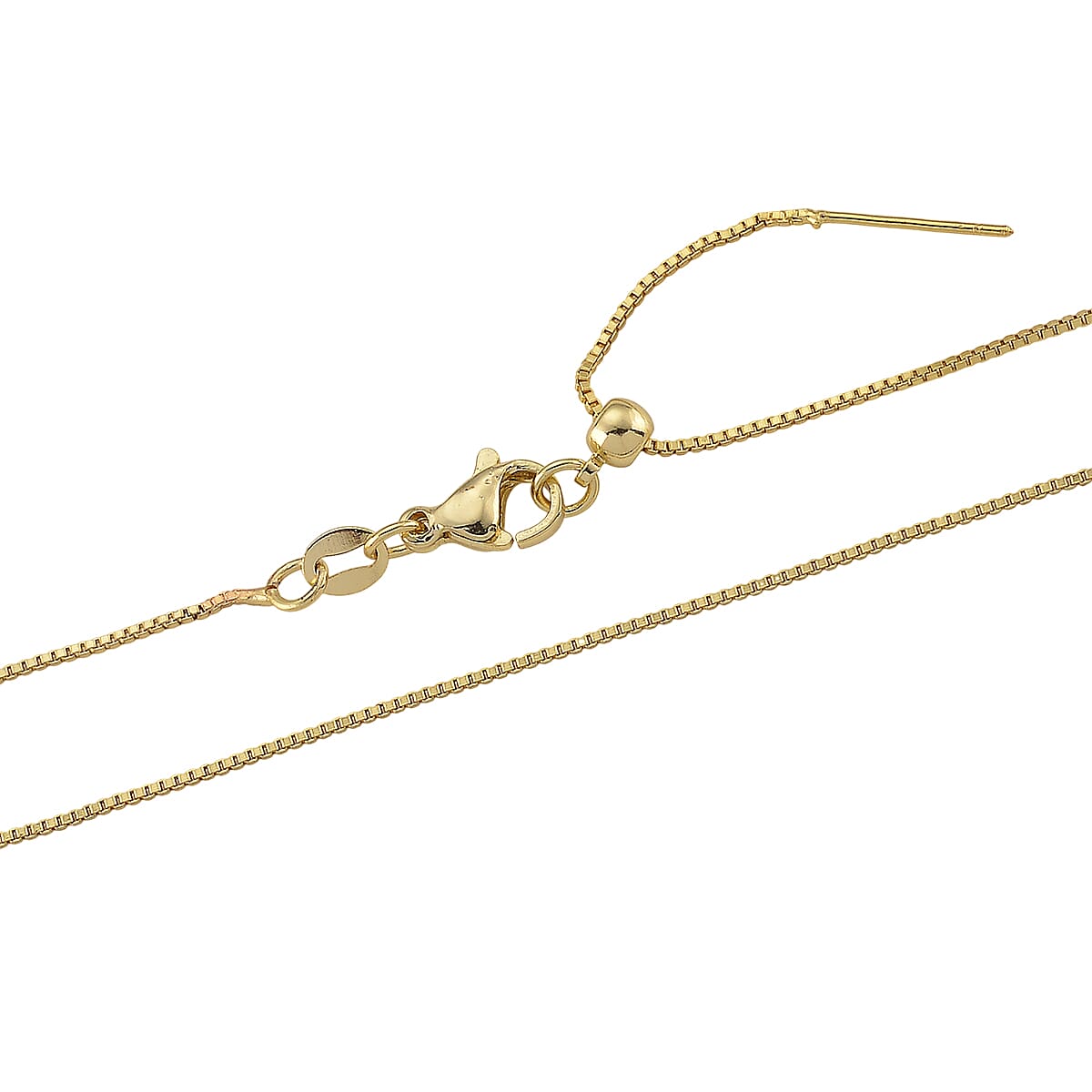 White Shell Pearl and Simulated Diamond 0.10 ctw Necklace in Goldtone 18-20 Inches