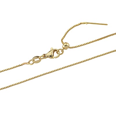 White Shell Pearl and Simulated Diamond 0.10 ctw Necklace in Goldtone 18-20 Inches