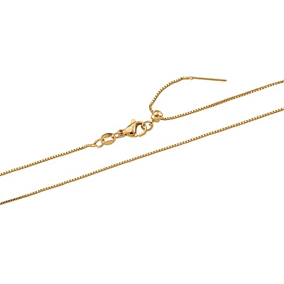 Blue Howlite and Simulated Multi Color Diamond 14.40 ctw Necklace in Goldtone 18-20 Inches