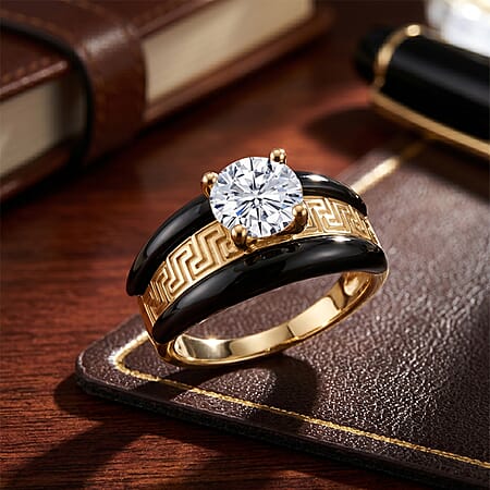 Moissanite & Black Jade / 5 - Product card gallery slide 2 (10205115973945)