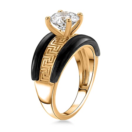Moissanite & Black Jade / 5 - Product card gallery slide 4 (10205115973945)