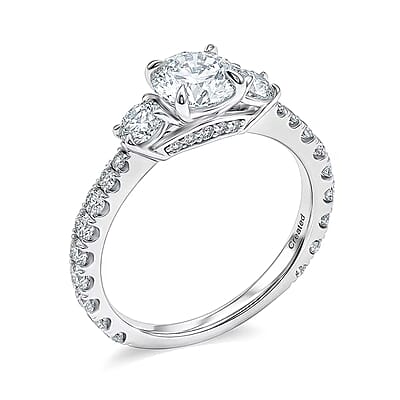 Lab Grown Diamond VS 2.00 ctw Ring in 14K White Gold (Size  6.0)
