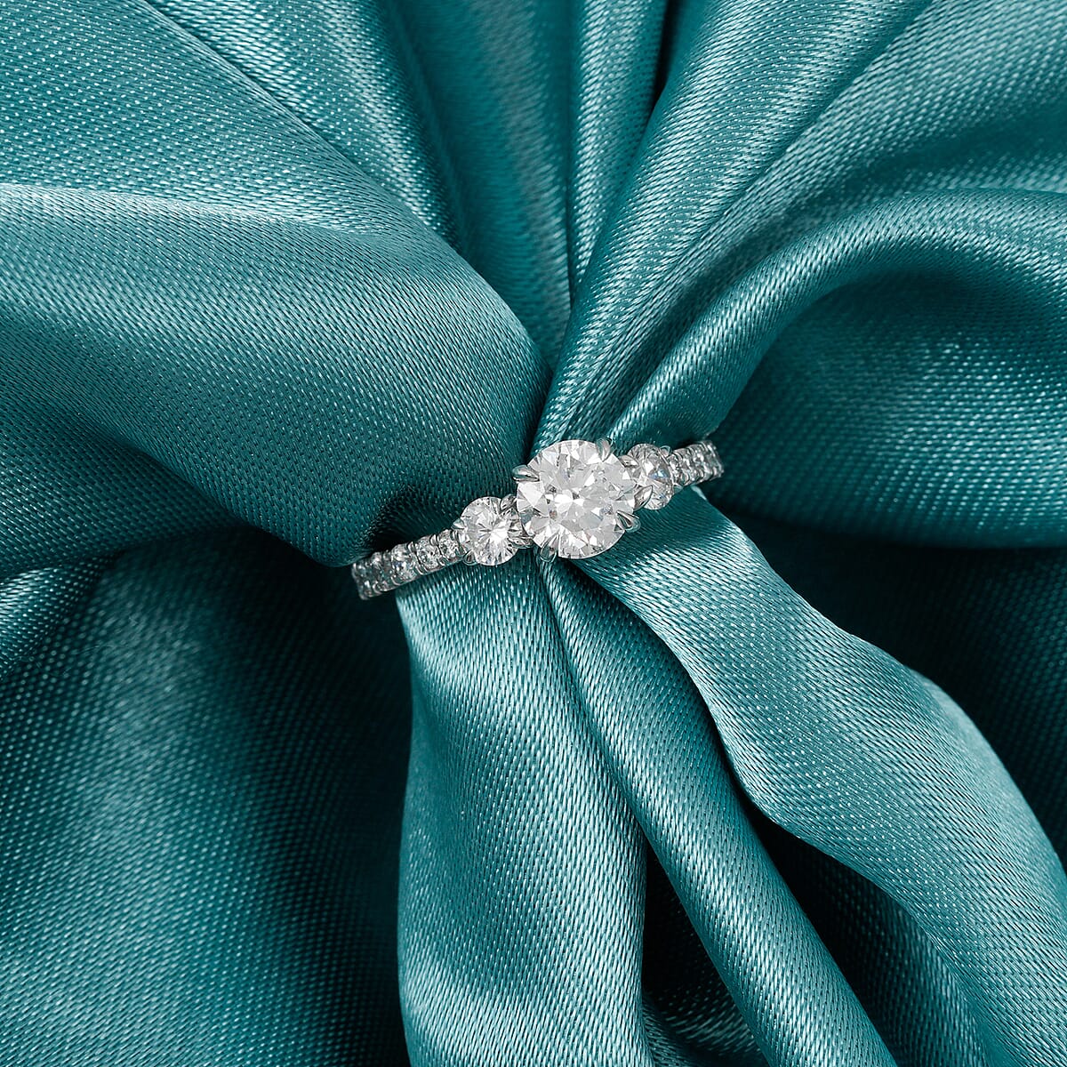 Lab Grown Diamond VS 2.00 ctw Ring in 14K White Gold (Size 7.0) image number 1