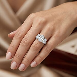 Lab Grown Diamond VS 7.75 ctw Ring in 14K White Gold (Size 7.0) 4.15 Grams