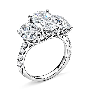 Lab Grown Diamond VS 7.75 ctw Ring in 14K White Gold (Size 7.0) 4.15 Grams