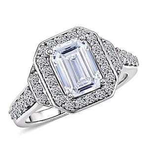 Lab Grown Diamond VS 2.75 ctw Ring in 14K White Gold (Size  7.0)  5.55 Grams