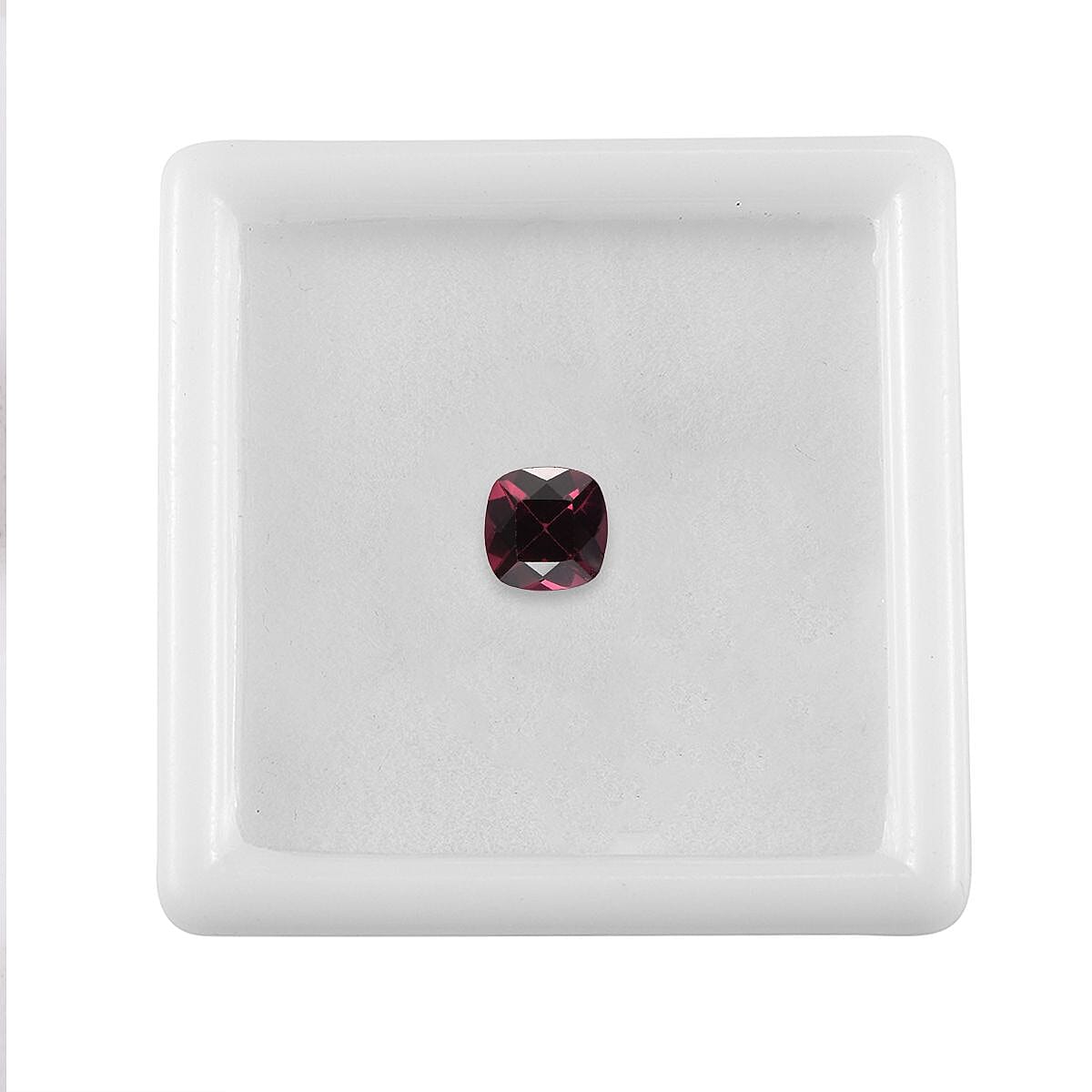 AAAA Tanzanian Rose Garnet (Cush 8x8 mm) 2.50 ctw image number 3