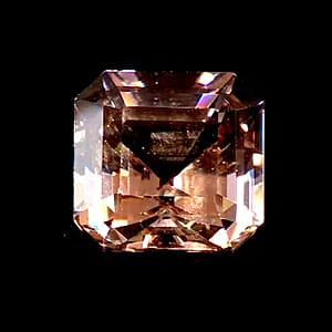 Certified and Appraised Asscher Cut AAAA Marropino Morganite (Sqr 12x12 mm) 7.50 ctw