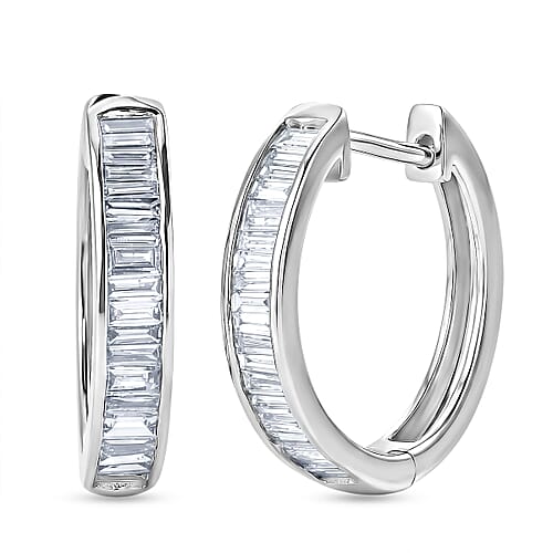 Rhodium Over Sterling Silver - Product card gallery slide 1 (10198336373049)