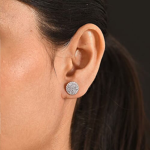 Rhodium Over Sterling Silver - Product card gallery slide 2 (10202004226361)