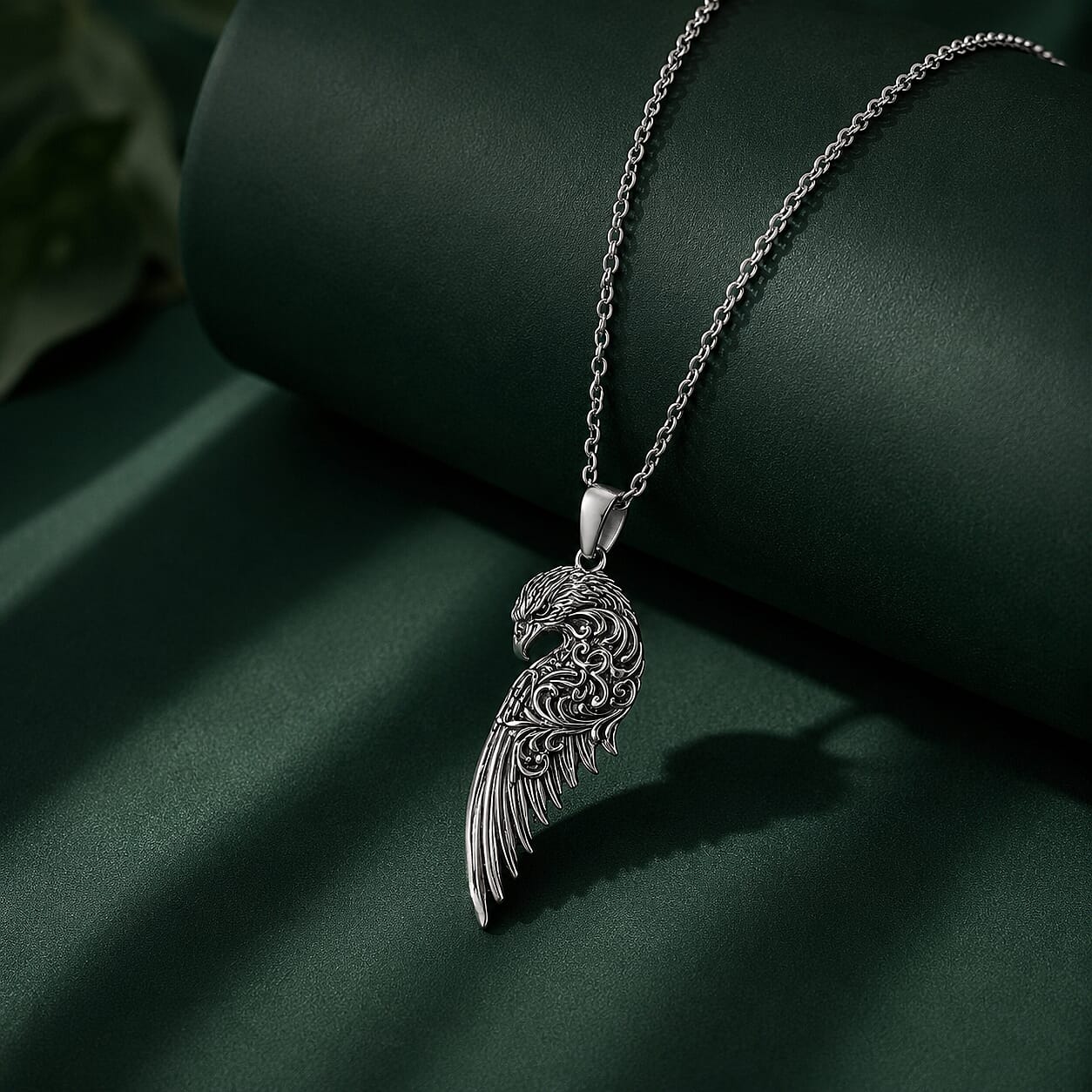 D'Joy Bali Legacy Egle Pendant without Chain in Sterling Silver 5.20 Grams