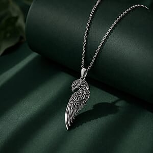 D'Joy Bali Legacy Egle Pendant without Chain in Sterling Silver 5.20 Grams