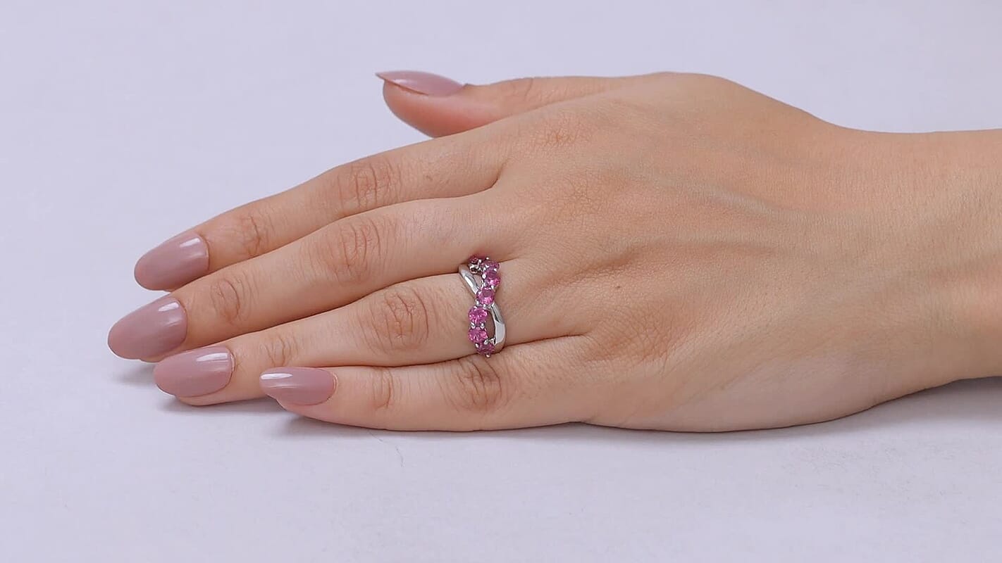 EverTrue Yellow Beryl Fancy Ring in Platinum Bond (Size 10.0) 1.80 ctw
