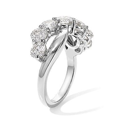 EverTrue Petalite 1.50 ctw Ring in Platinum Bond (Size 8.0)