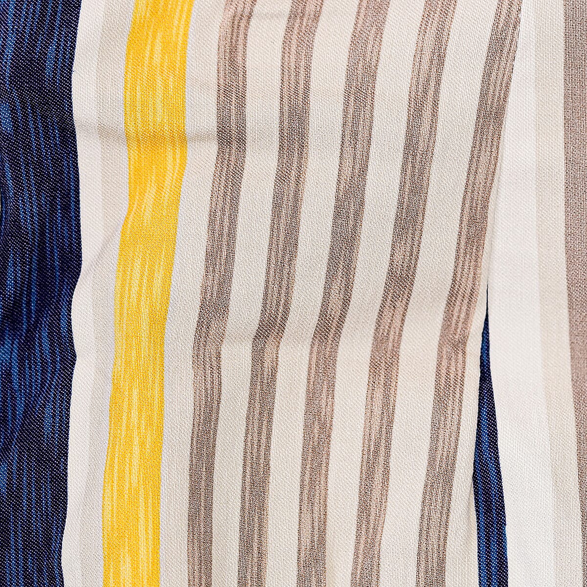 Lina Gabrielle Multi Color Brush Stripe Pull on Pant-4