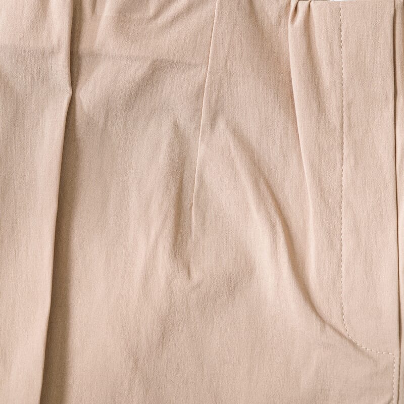 Lina Gabrielle Ecru Techno Pull on Pants-8