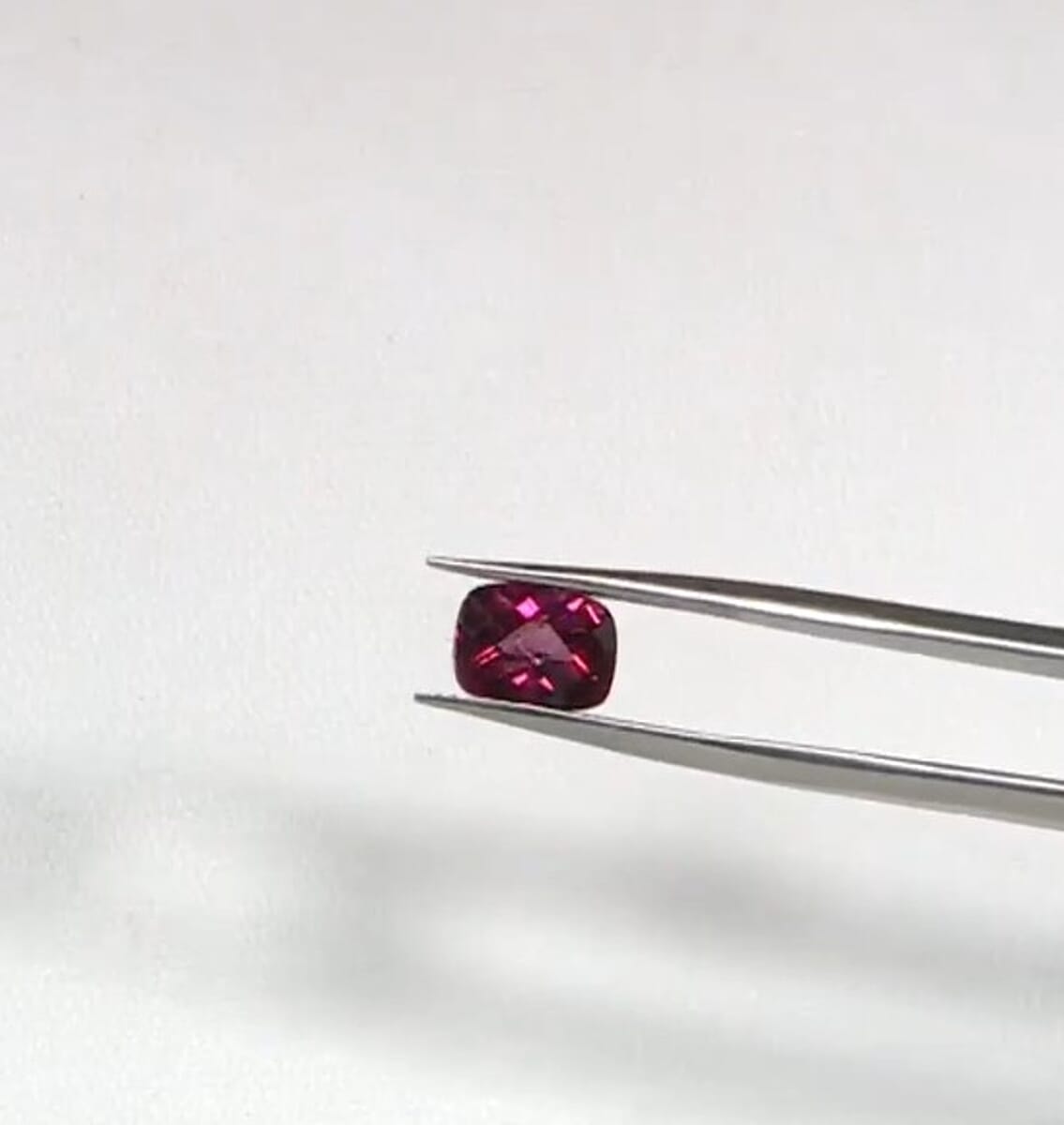 AAA Checkerboard Cut Color Change Garnet (Cush 8x6 mm) 1.50 ctw image number 3