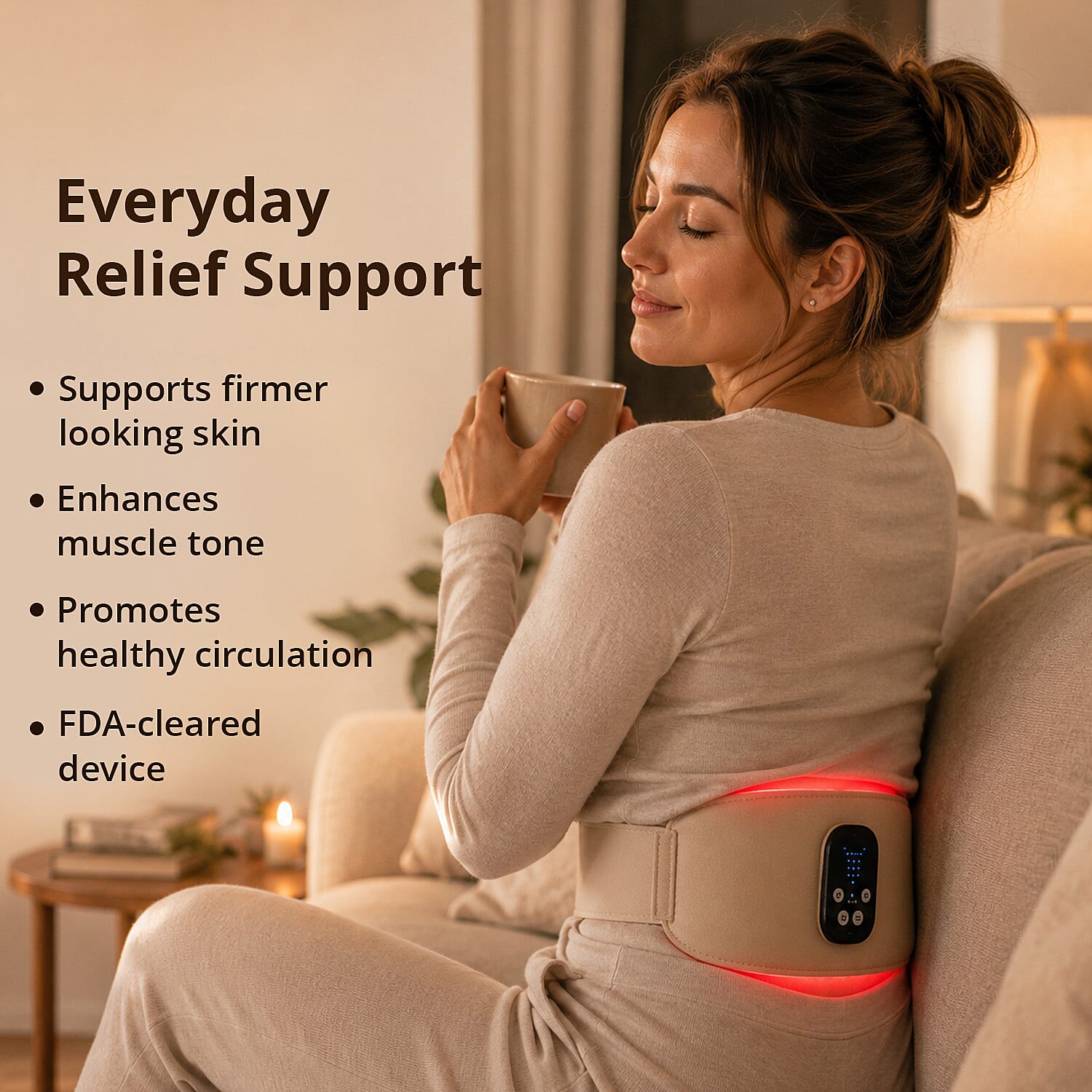 Numiere Body Keeper Clinical-Grade NIR, LED & EMS Toning Device (Manufacturer Warranty)