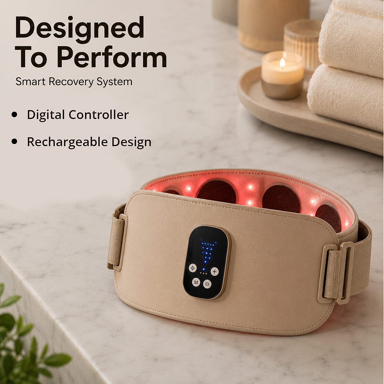 Numiere Body Keeper Clinical-Grade NIR, LED & EMS Toning Device (Manufacturer Warranty)