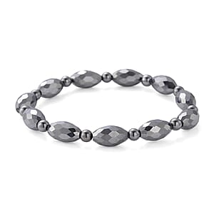 Terahertz 65.00 ctw Beaded Stretch Bracelet