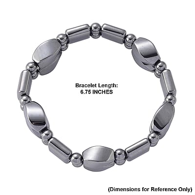 Terahertz 140.00 ctw Beaded Stretch Bracelet