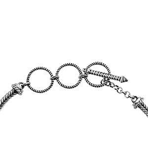D'Joy Passport to Turkey Artisan Crafted Premium Niassa Ruby (FF) 5.30 ctw Bracelet in Sterling Silver (7.25-8.0In)