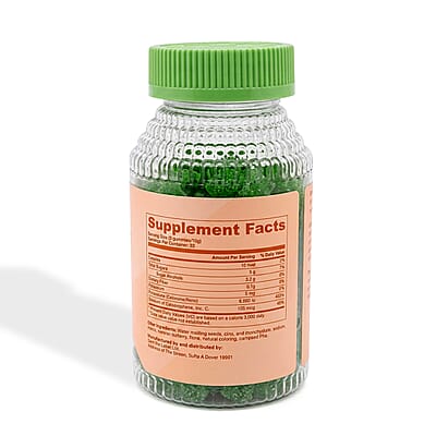 Bust My Power Glow D3K2 Dietary Supplement (60 Gummies) Made in US
