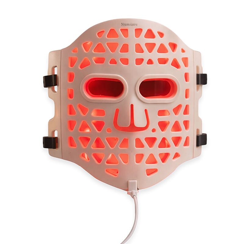Numiere Feather Glow LED Face Mask with Remote & Travel Pouch (Manufacturer Warranty)