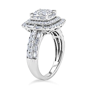 NY Closeout Diamond I3 1.00 ctw Ring in 10K White Gold (Size 7.0)