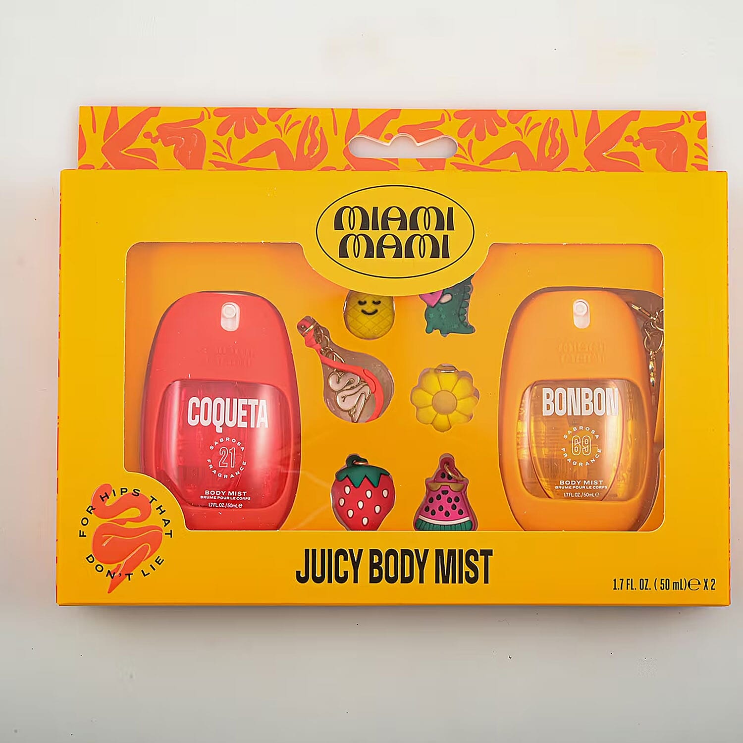 Miami Mami 2 pack Sprays and Key Chain