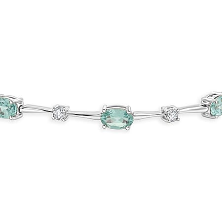 7.25 / Green Quartz / 925 Silver - Product card gallery slide 4 (10178523758905)