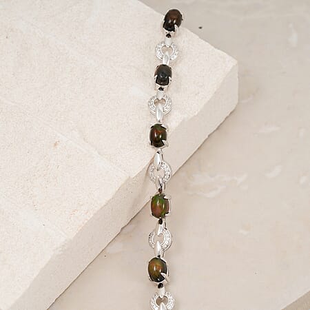 7 / Black Opal / 925 Silver - Product card gallery slide 2 (10178523988281)