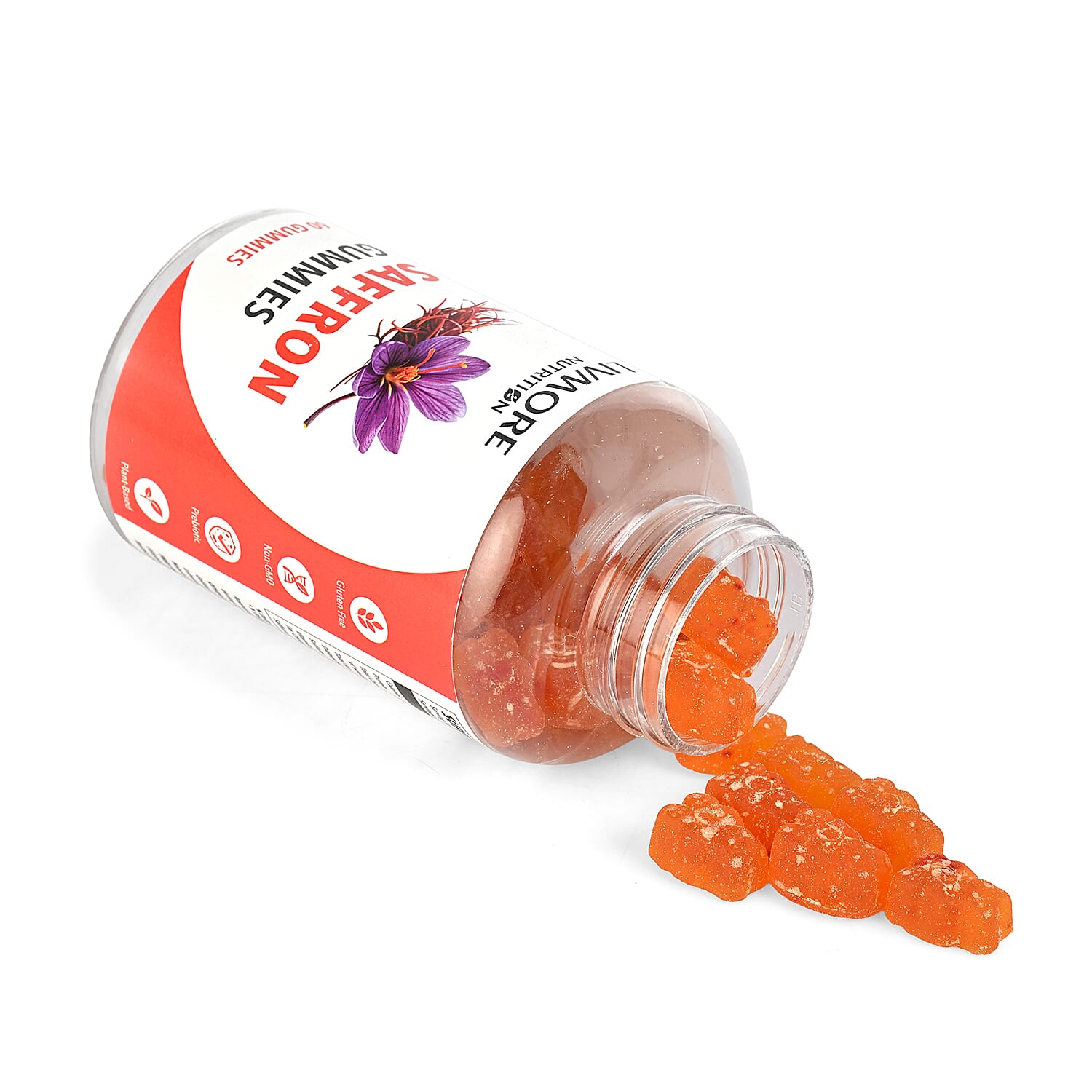 Saffron Gummies Supplement, Contains 60 gummies