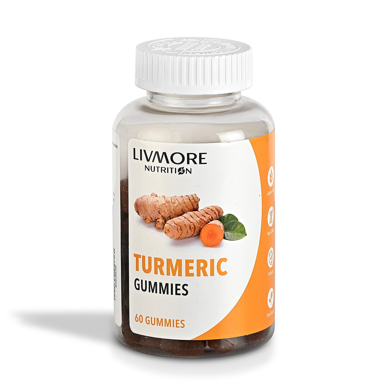 Turmeric Gummies Supplement, Contains 60 gummies