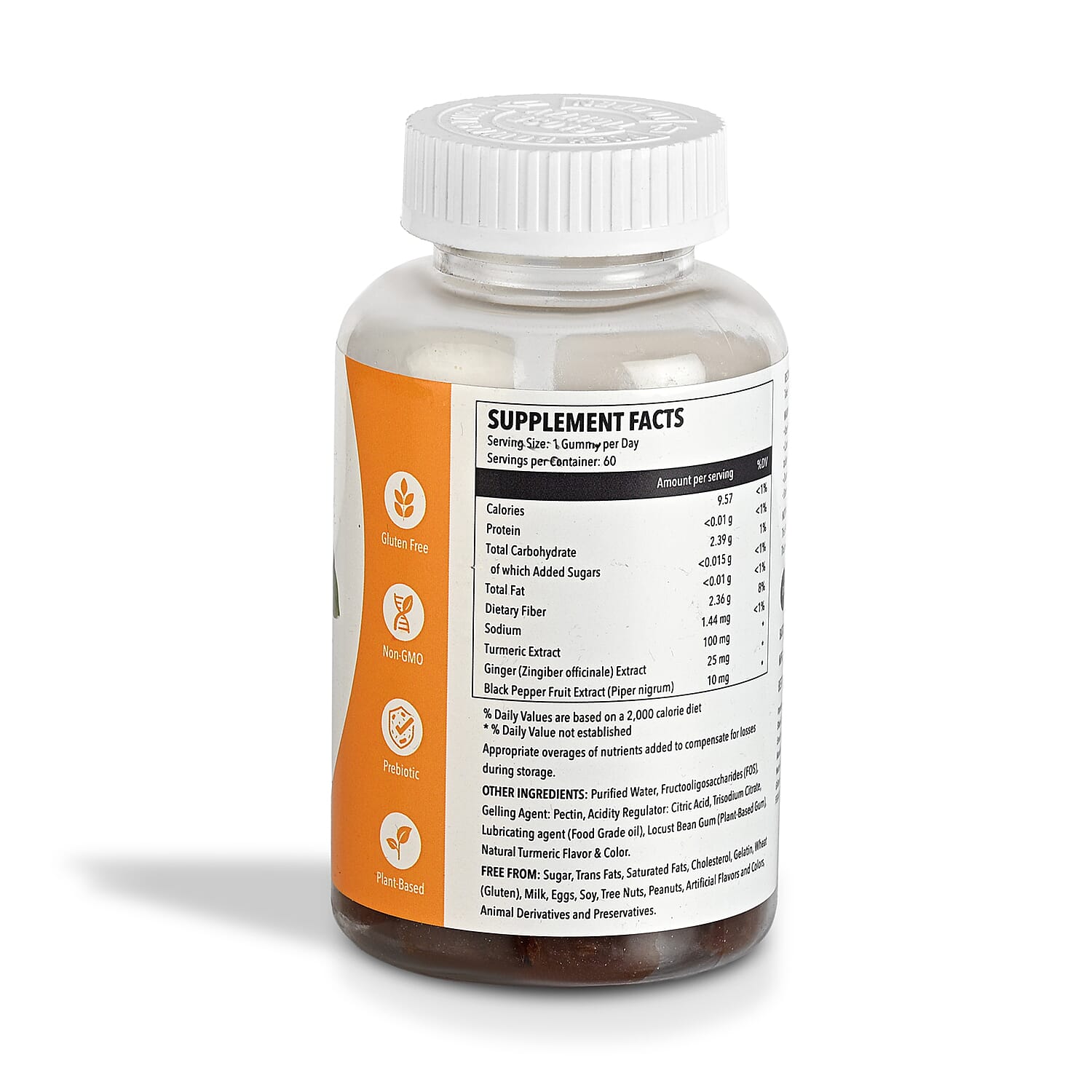 Turmeric Gummies Supplement, Contains 60 gummies