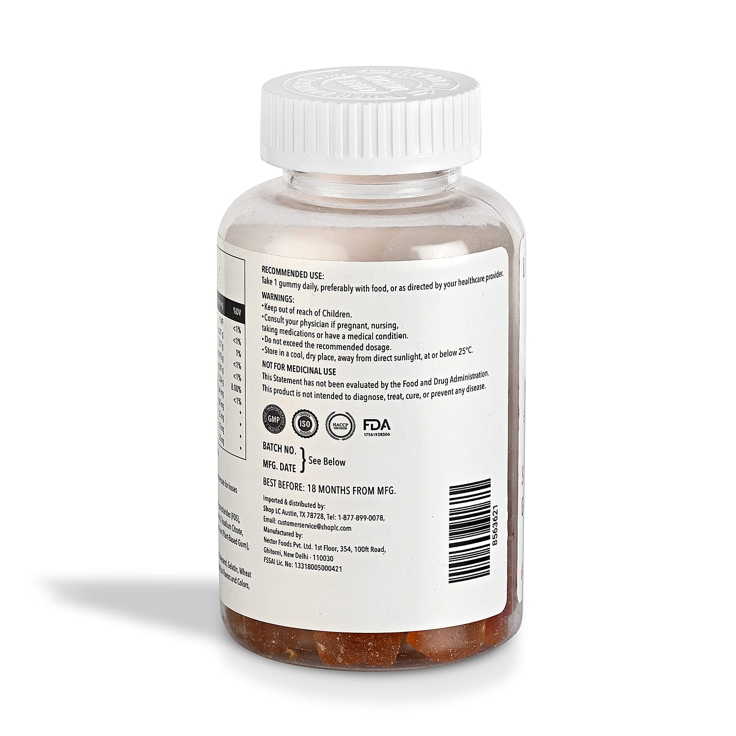 Turmericblend saffron Gummies Supplement, Contains 60 gummies