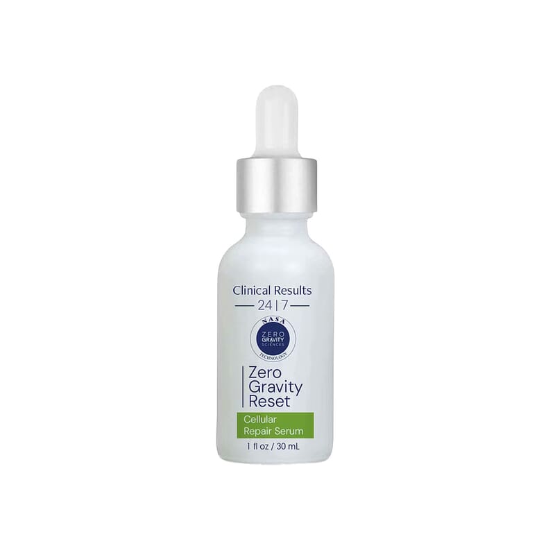 Clinical Results 24|7 Zero Gravity Cellular Repair Serum (1oz) Made in US